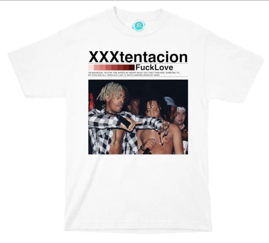 XXXTentacion Custom T-shirt-Tee- Music Gift