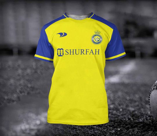 Ronaldo 7 Player Home Football 3D Tshirt