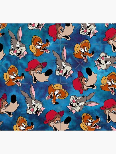 Splash Mountain pattern Socks