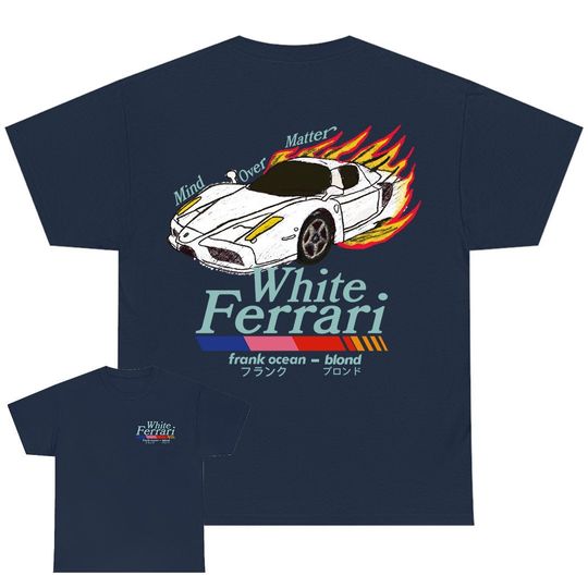 Frank Ocean BLOND WHITE FERRAR! Art Shirt