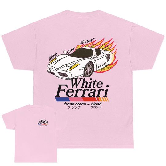 Frank Ocean BLOND WHITE FERRAR! Art Shirt