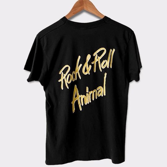 1980s Lou Reed Rock & Roll Animal Promo T-Shirt