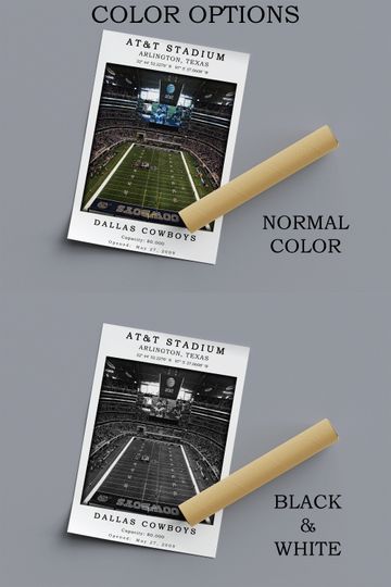 AT&T Stadium Dallas Cowboys Poster