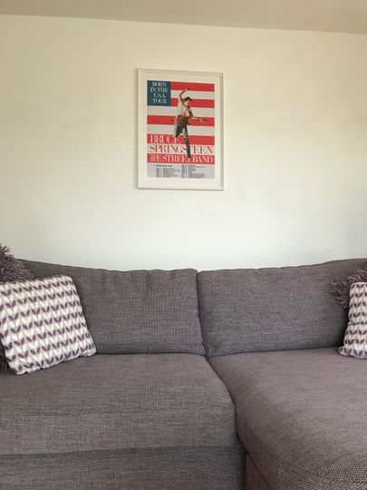 Bruce Springsteen Born in the USA UK Tour Poster