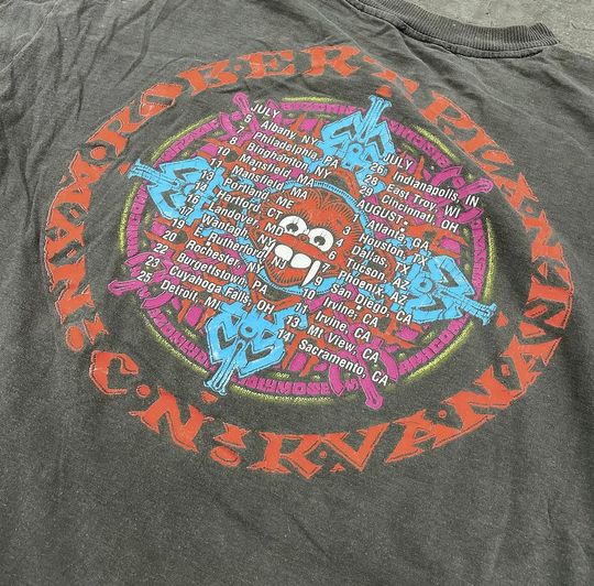 Vintage Robert Plant Tee Retro 1990s Manic