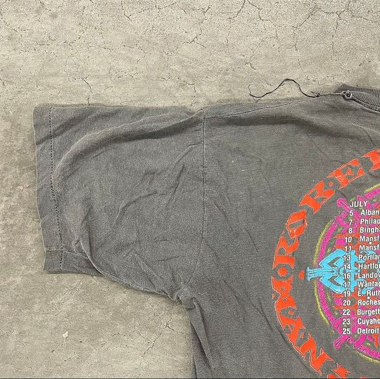 Vintage Robert Plant Tee Retro 1990s Manic