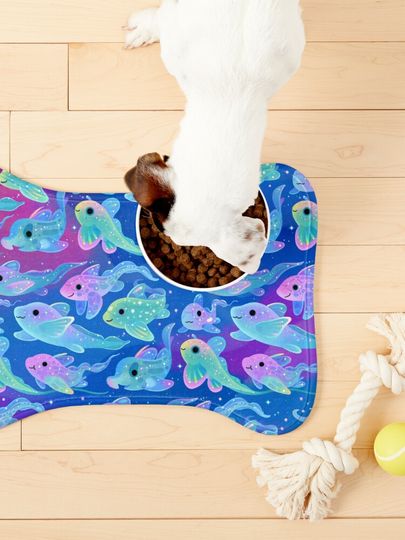 Chimera (ghost sharks) - Pet Bowls Mat
