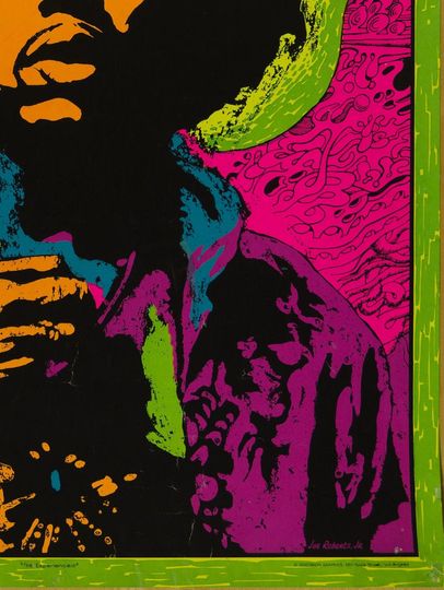 Jimi Hendrix poster, Jimi Hendrix vintage poster