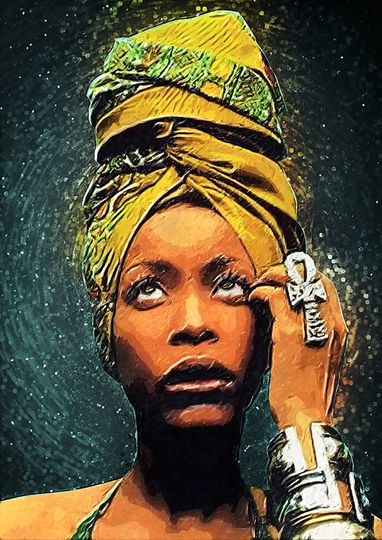 Erykah Badu Poster