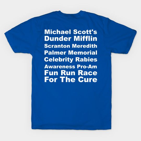 Dunder Mifflin Fun Run Race #1 (Michael Scott) - Paraholix - T-Shirt
