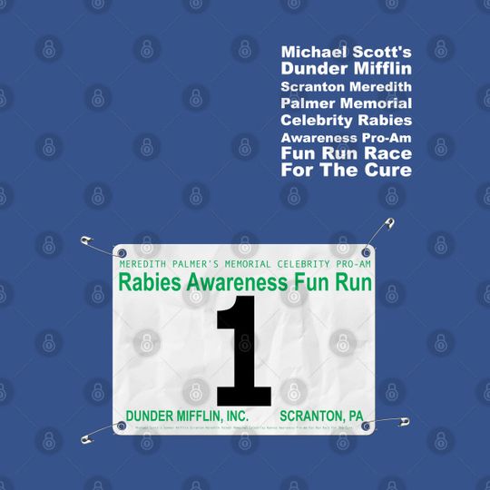 Dunder Mifflin Fun Run Race #1 (Michael Scott) - Paraholix - T-Shirt