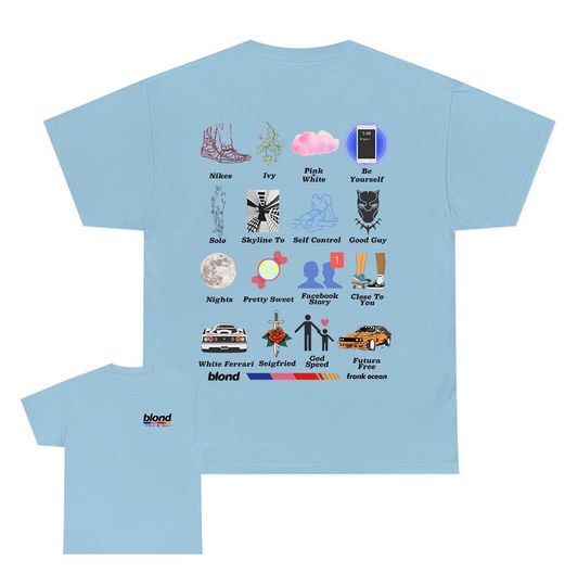 Frank Ocean BLOND Album Short Sleeve T Shirt