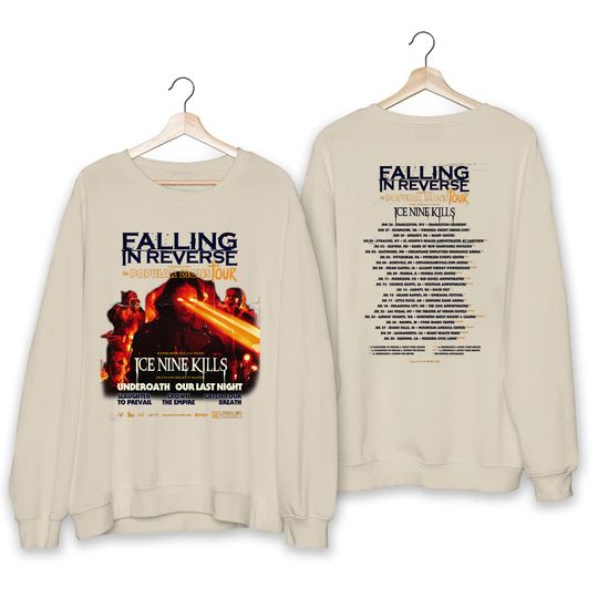 Falling In Reverse The Popular Mons Tour 2023 T Shirt