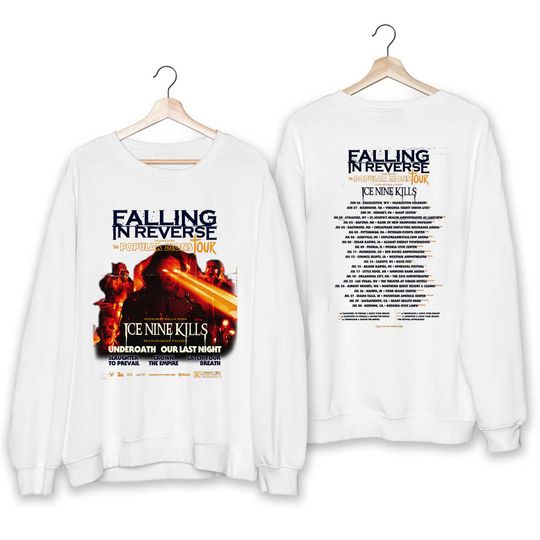 Falling In Reverse The Popular Mons Tour 2023 T Shirt