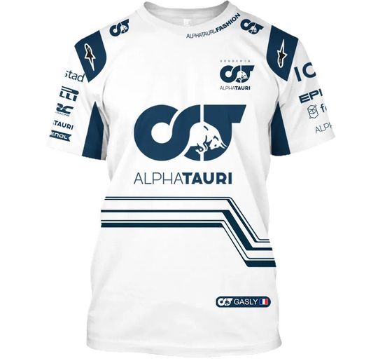 Alphatauri Hoodie 3D, Gasly Racing Team