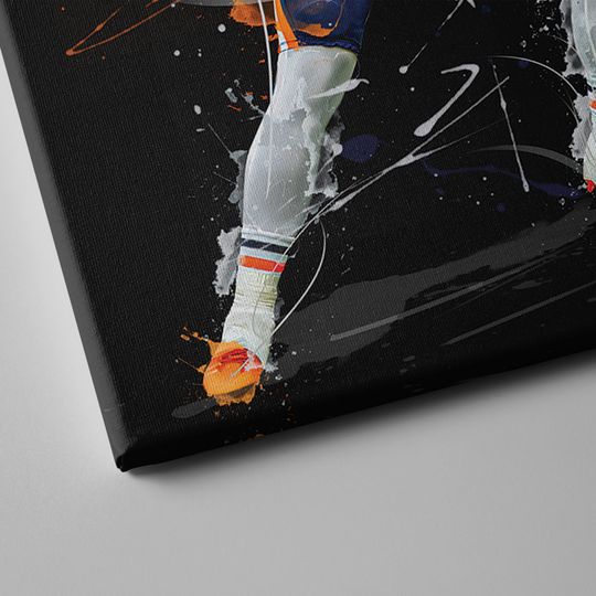 Justin Fields Poster Chicago Bears Poster