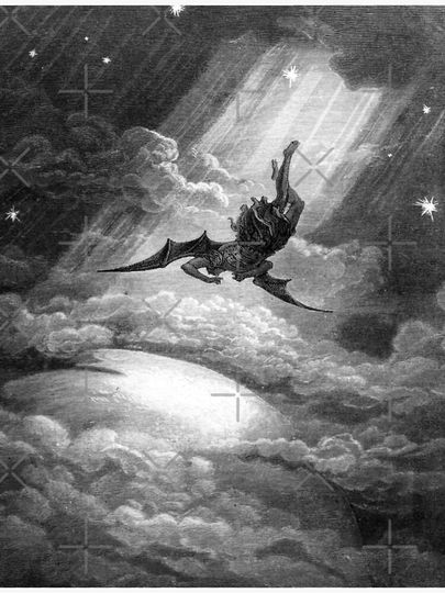 The Fall of Satan - Gustave Dore Canvas