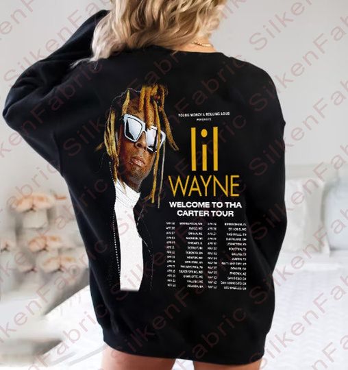 Lil Wayne Tha Carter Tour 2023 Double Sided Shirt,