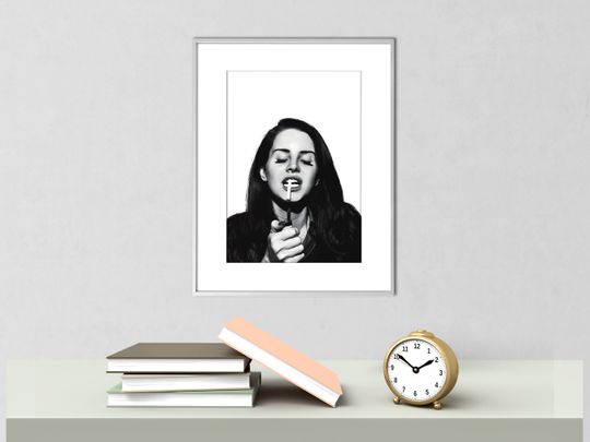 Lana Del Rey Ultraviolence Poster