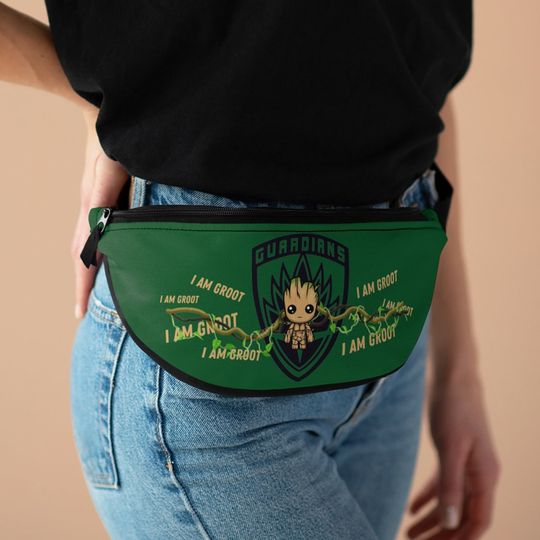 Groot Fanny Pack, Groot Bag, Guardians of the Galaxy Fanny Pack