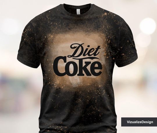 Diet Coke Bleached 3D T shirt
