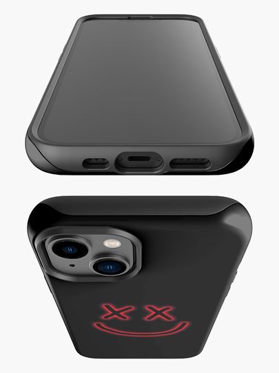smiley face x eyes iPhone Case