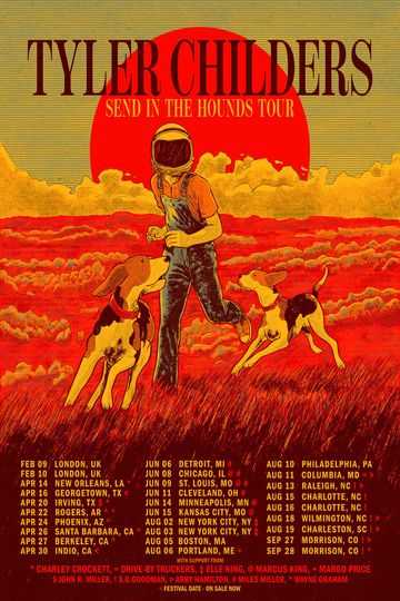 2023 Tyler Childers Tour Poster