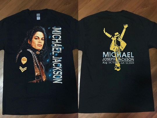 90s Michael Jackson King Of Pop Music T-shirt