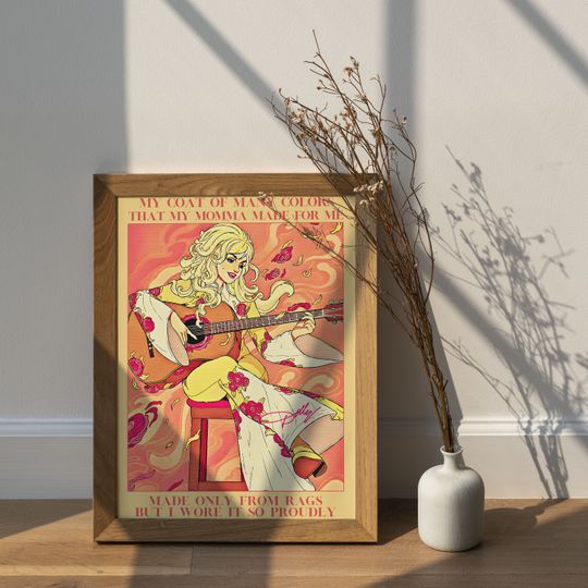 Dolly Parton Poster. Vintage Dolly Parton Poster