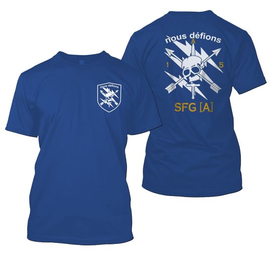 New 5TH Special Forces Group SFG(A) Nous Defions Double sided tshirt