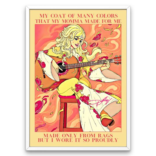 Dolly Parton Poster. Vintage Dolly Parton Poster