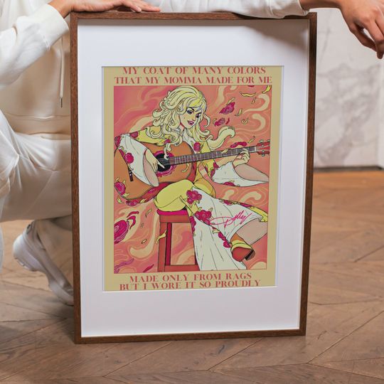 Dolly Parton Poster. Vintage Dolly Parton Poster