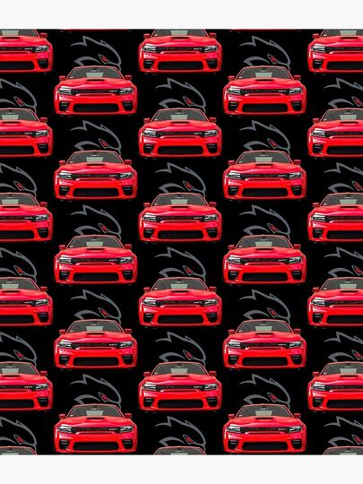 Red Hellcat Front Backpack