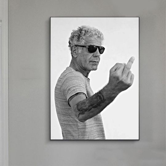 Anthony Bourdain Poster