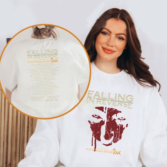 Falling In Reverse The Popular Mons Tour 2023 Shirt, Falling In Reverse Rock Band Fan Shirt