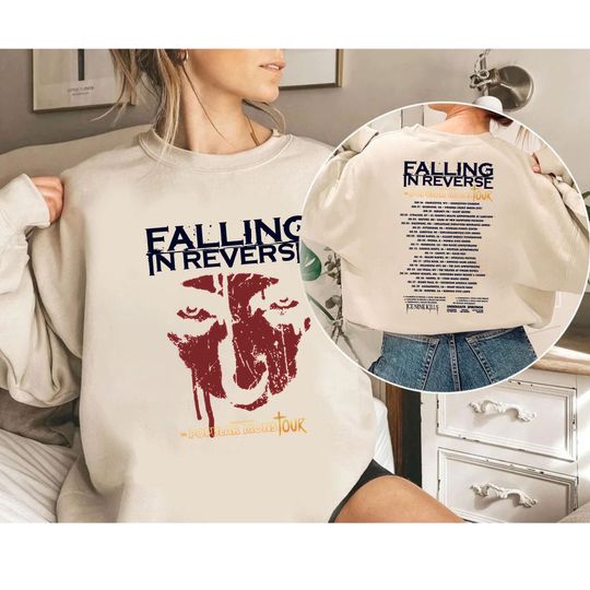 Falling In Reverse The Popular Mons Tour 2023 Shirt, Falling In Reverse Rock Band Fan Shirt