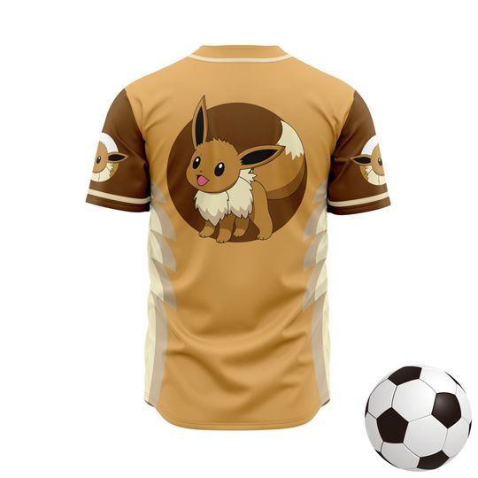 Eevee Eeveelution PKM Baseball Jersey