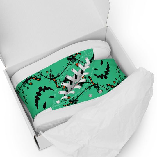 Womens Oogie Boogie High Top Sneakers