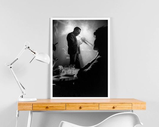 Miles Davis Poster Hanging Home Decor