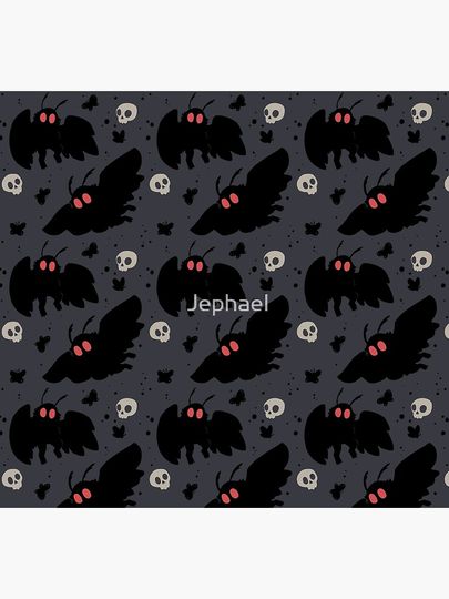 Mothman - Night Grey Socks