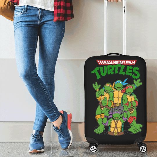 Ninja Turtle Luggage Cover