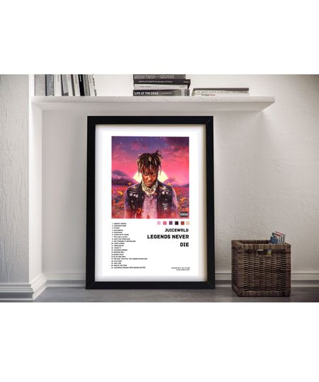 Legends Never Die - Juice Wrld Album Poster