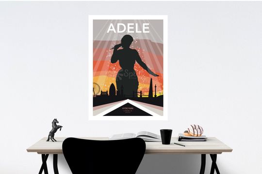 Adele BST Hyde Park Concert July 1 2022 - poster
