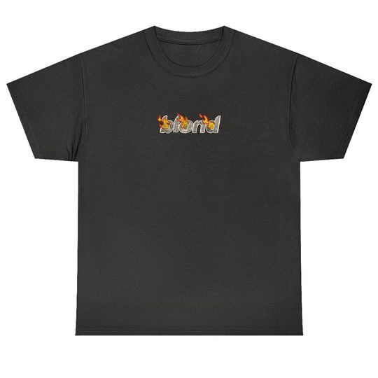 Frank Ocean BLOND ART Front & Back Hand Drawing T Shirt