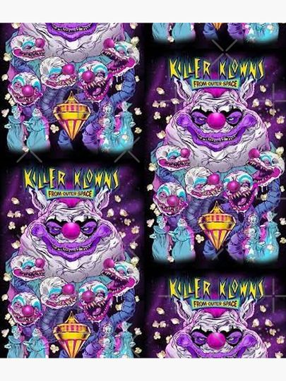 Killer Klowns ftom outer space clown Backpack