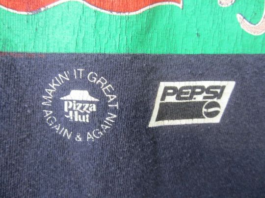 Delta Pizza Hut Pepsi T Shirt vintage 1990s