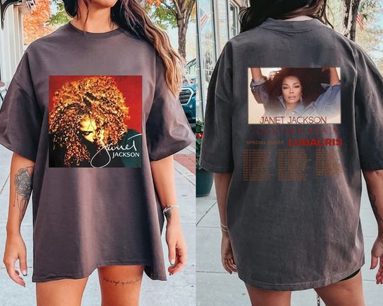 Janet Both Sides Shirt, Janet Jackson TogetherAgain Tour 2023 Shirt