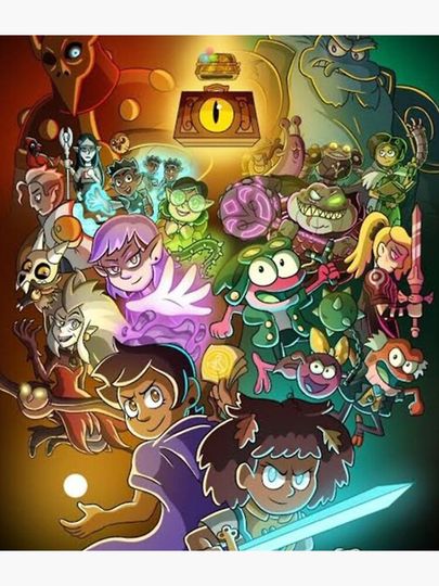 The Owl House x Amphibia Backpack