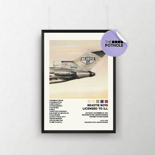 Beastie Boys Posters / Licensed to ill Poster