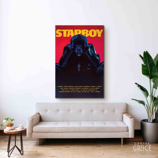 Weeknds Starboy Poster